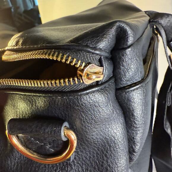 Miss Fong Vegan Leather Backpack Diaper Bag - Stylish & Functional - Picture 11 of 12